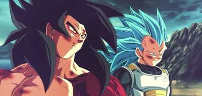 Super Saiyan Goku Blue Fantasy Wallpaper 4K 2000x959 Hd, Desktop, Wallpaper, Featuring, Super, Saiyan, 4:, Goku, Blue, Vegeta, Dragon), Ball, Orange, Purple, Ultrawide, Full HD