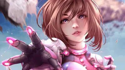 Vibrant Ochaco Wallpaper Abstract Wallpaper 4K 3840x2160 Hd, Desktop, Wallpaper, Featuring, Ochaco, Uraraka, From, My, Hero, Academia, Short, Brown, White, Ultrawide, 4k