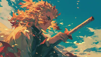 Character Kyojuro Rengoku Demon Nature Wallpaper 4K 2912x1632 Hd, Desktop, Wallpaper, Of, The, Character, Kyojuro, Rengoku, Demon, Slayer:, Kimetsu, Yaiba, Brown, Ultrawide, QHD