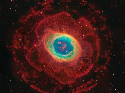 Vibrant Supernova Explodes Cosmic Display Wallpaper 4K, Space category
