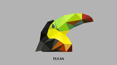 Dreamy Low Wallpaper Animals Wallpaper 4K 1920x1080 Low, Poly, Vector, Bird, Gray, Ultrawide, Full HD