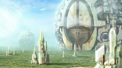 Misty Futuristic Wallpaper Wallpaper 4K, Technology category