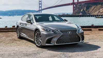Silver Lexus Full World Wallpaper 4K 4096x2304 Silver, Lexus, Ls, 500, Full-size, Sedan, Parked, By, Waterfront, Golden, Gate, Bridge, White, Ultrawide, 4k