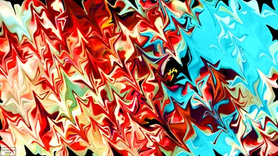 Abstract Design Vibrant Wallpaper 4K, Abstract category