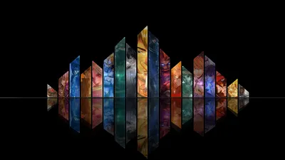 Anime Wallpaper 1918x1078 Abstract Wallpaper 4K 1918x1078 Blue, Ultrawide