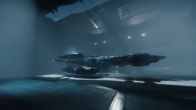 Epic Hangar Wallpaper Space Wallpaper 4K 3840x2160 Hangar, Constellation, Star, Citizen), Levski, Video, Game, Desktop, Gray, Brown, Ultrawide, 4k