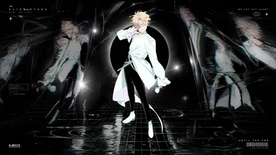Bold Alien Wallpaper Black/Dark Wallpaper 4K 3840x2160 Alien, Stage, Blond, Figure, In, A, White, Coat, Reflective, Black, Eclipse, Ultrawide, 4k