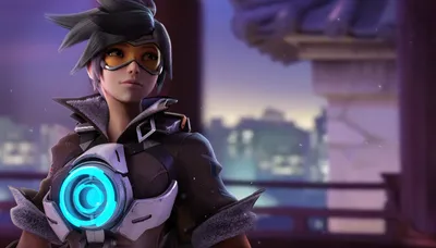 Dreamy Tracer Wallpaper World Wallpaper 4K 1920x1097 Hd, Desktop, Wallpaper, Of, Tracer, From, The, Video, Game, Overwatch, Futuristic, Cityscape, Gray, Ultrawide, Full HD