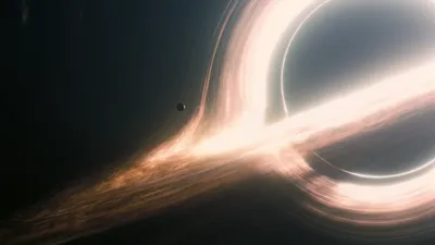 Dramatic Visualization Black Wallpaper 4K, Space category