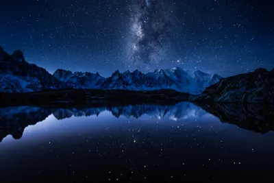 Night Landscape Milky Nature Wallpaper 4K 5760x3840 Hd, Desktop, Wallpaper:, Of, A, Night, Landscape, Featuring, Milky, Way, Over, Mountains, Brown, 4k