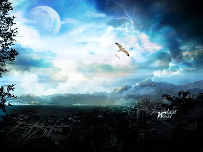 Anime Wallpaper 1598x1198 Abstract Wallpaper 4K 1598x1198 Landscape