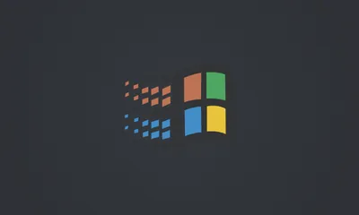 Logo Minimalist Technology Windows Wallpaper 4K, Technology category