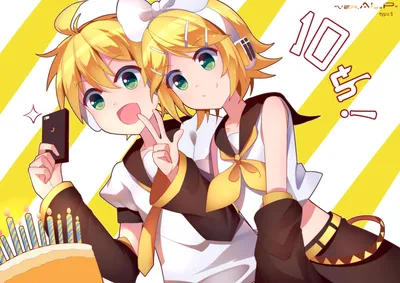Rin Kagamine Len Wallpaper 4K, Abstract category