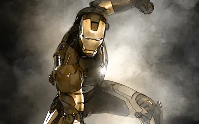 Iron Man Action Pose Wallpaper 4K, Abstract category