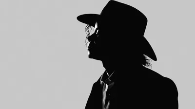 Shadow Silhouette Fedora Wearing Male Black/Dark Wallpaper 4K 2912x1632 Shadow, Silhouette, Of, A, Fedora-wearing, Male, Musician, In, Profile, Gray, Quad, Desktop, Ultrawide, QHD