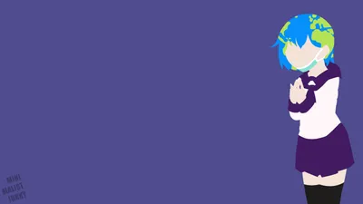 Anime Earth Chan Abstract Wallpaper 4K 4020x2261 Anime, Earth-chan, Hd, Desktop, Wallpaper:, Background, Image, Blue, Brown, Ultrawide, 4k