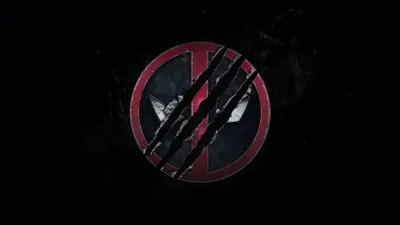 Deadpool Logo Claw Marks Wallpaper 4K, Black/Dark category