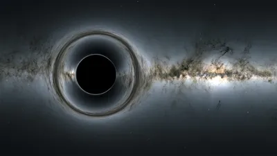 Bright Sci Wallpaper Space Wallpaper 4K 1920x1080 Hd, Pc, Desktop, Wallpaper, Sci, Fi, Space, Scene, Black, Hole, Warping, Starlight, Gray, Ultrawide, Full HD