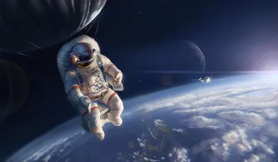 Space Sci Astronaut Space Wallpaper 4K 3840x2254 Space, Sci, Fi, Astronaut, Hd, Desktop, Wallpaper, Brown, Gray, Ultrawide, 4k