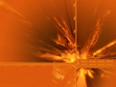 Abstract Cgi Dynamic Blend Orange Wallpaper 4K, Abstract category