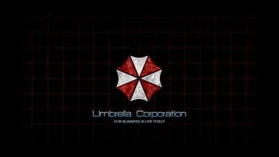 Umbrella Corporation Logo Resident Black/Dark Wallpaper 4K 1920x1080 Hd, Wallpaper, Featuring, The, Umbrella, Corporation, Logo, From, (resident, Evil), Movie, Series, Gray, White, Ultrawide, Full HD