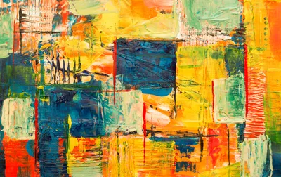 Vibrant Abstract Art Space Wallpaper 4K 5472x3452