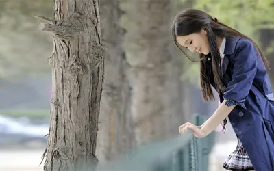 Asian Woman Standing Near Wallpaper 4K, Nature category
