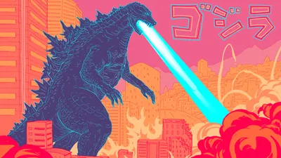 Godzilla Unleashing Bright Wallpaper 4K, World category