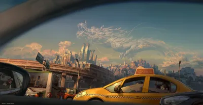 Fantastical Chinese Dragon Forming Wallpaper 4K, World category
