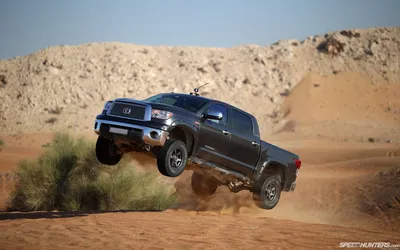 Vehicle Pickup Truck Nature Wallpaper 4K 1920x1200 Hd, Pc, Desktop, Wallpaper, And, Background, Toyota, Vehicle, Pickup, Truck, Airborne, Over, Gray, Ultrawide, Full HD