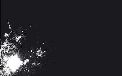 Crisp Abstract Wallpaper Black/Dark Wallpaper 4K 1680x1050 Abstract, Dark, Hd, Desktop, Wallpaper, Featuring, Intricate, White, Floral, Patterns, Splatters, Black, Blue, Gray, Ultrawide