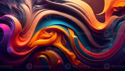 Vivid Abstract Wallpaper Black/Dark Wallpaper 4K 3430x1960