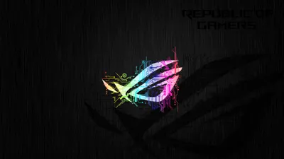 Bright Vibrant Wallpaper Technology Wallpaper 4K 3840x2160 4k, Ultra, Hd, Wallpaper, Featuring, A, Vibrant, Multicolored, Asus, Rog, Logo, Dark, Gray, Pink, Ultrawide