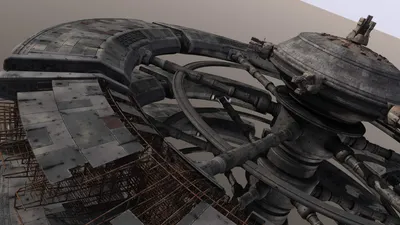 Epic Sci Wallpaper Space Wallpaper 4K 1920x1080 Sci-fi, Spaceship/space, Station, Of, Interlocking, Metallic, Rings, And, Spaceship, Space, Exposed, Scaffolding, Gray, Ultrawide, Full HD