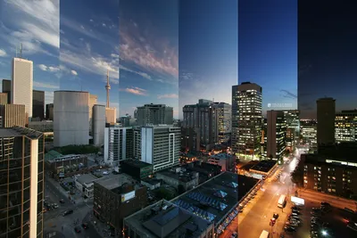 Toronto Skyline Blending Day Night World Wallpaper 4K 1920x1280 A, Stunning, Hd, Wallpaper, Showcasing, Toronto's, Skyline, Blending, Toronto, 039, Day, Night, Gray, Brown, Landscape, Full HD