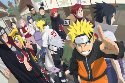Vibrant Naruto Wallpaper Wallpaper 4K, Abstract category