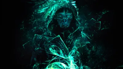 Captivating Mysterious Character Wallpaper 4K, Games category