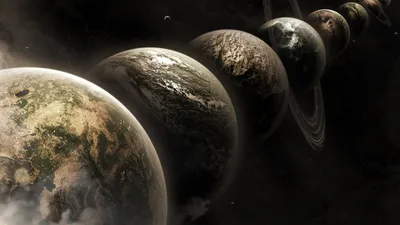Vivid Sci Wallpaper Space Wallpaper 4K 1920x1080