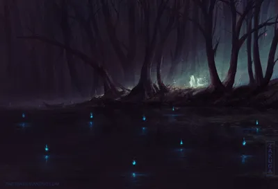 Dreamy Depicting Wallpaper Black/Dark Wallpaper 4K 1900x1298 Hd, Desktop, Wallpaper, Depicting, A, Dark, Eerie, Forest, Faint, Ghostly, Figures, Illuminated, Gray, Brown, Landscape