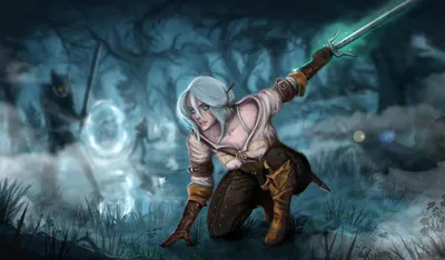 Epic Ciri Wallpaper Wallpaper 4K, Games category