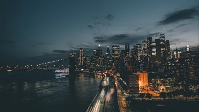 City Night Cave Black/Dark Wallpaper 4K 3840x2160