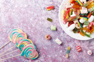 Lollipop Food Candy Wallpaper 4K, Abstract category