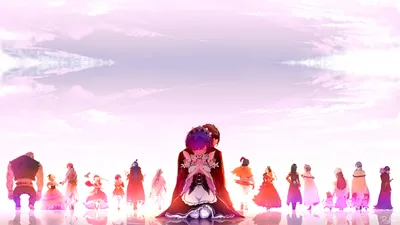 Characters Anime Zero Starting Wallpaper 4K, Space category
