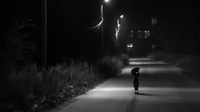 Dark Eerie Street Wallpaper 4K, Games category