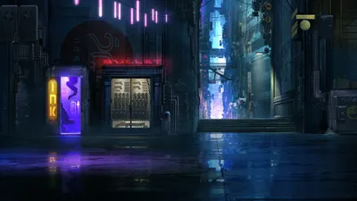 Sci City Night Wallpaper 4K, World category