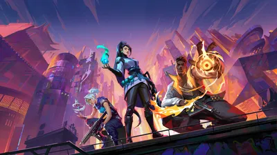 Bold Valorant Wallpaper World Wallpaper 4K 1920x1080 Valorant, Hd, Pc, Desktop, Wallpaper:, Showing, Jett, Sage, Phoenix, Standing, Rooftop, Ready, Brown, Ultrawide, Full HD
