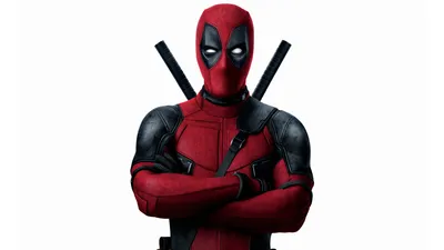 Deadpool His Red Wallpaper 4K, Black/Dark category