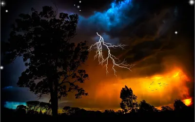 Radiant Dramatic Wallpaper Wallpaper 4K, Nature category
