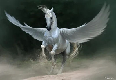 Fantasy Majestic Pegasus Fantasy Wallpaper 4K 1920x1334 Hd, Fantasy, Wallpaper, Featuring, A, Majestic, Pegasus, With, Outstretched, Wings, Galloping, Through, Gray, Landscape, Full HD