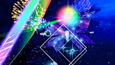 Vibrant Dynamic Space Wallpaper 4K, Abstract category